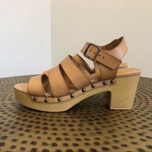 J Crew “Strappy Clog Sandal”, US 8, New With Box